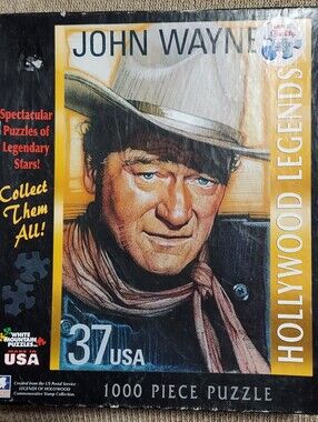 White Mountain "Hollywood Legends - John Wayne" - 1000 Piece Puzzle